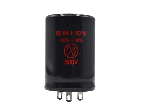 JJ 50+50 µF @ 500 V