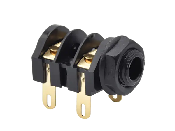 Cliff 11607 6,3 mm mono jack, gold plated