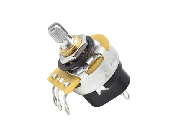 CTS Potentiometer 1 MOhm log / Audio Push-Pull - short shaft