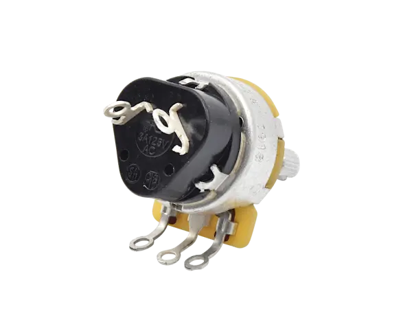 CTS Potentiometer 1 MOhm log / Audio Push-Pull - short shaft