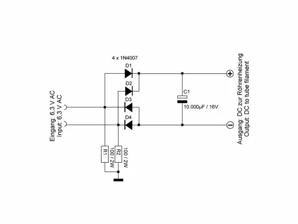 TT Platine DC Heizung ,schwarz