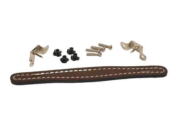 Strap-Handle Fender, Leather, brown