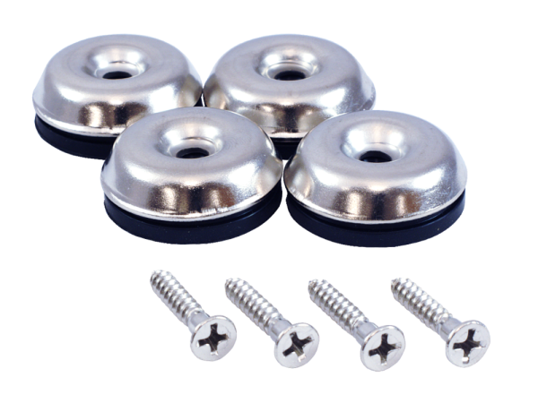 Fender Shpinx Glides, set of 4 incl. screws