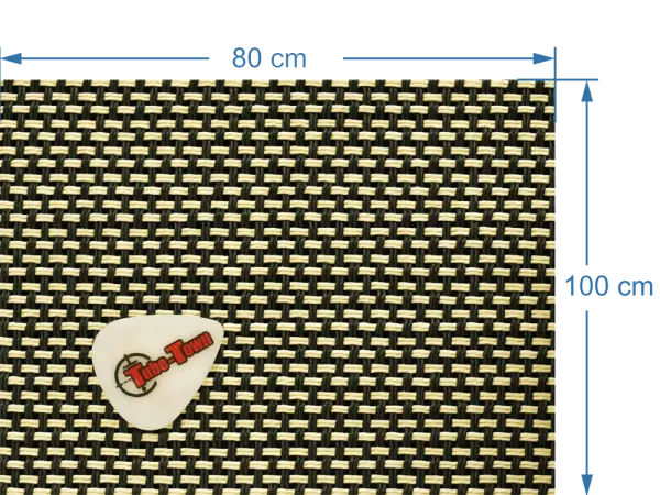 Frontbespannung British Salt & Pepper - 80 x 100 cm