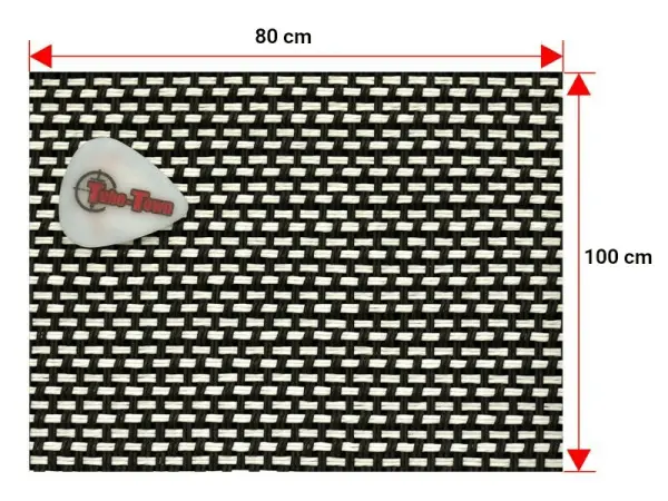 Frontbespannung Tube-Town Black & White - HiWatt - Stil - 80 x 100 cm