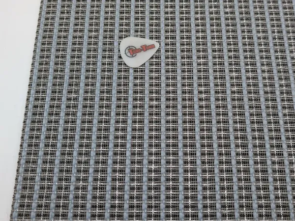 Grillcloth Fender-Style Blue-White-Silver - 74 x 100 cm