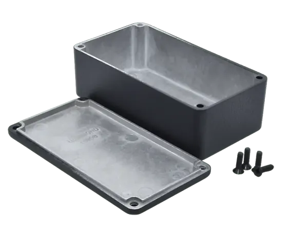 Hammond Druckguss 1590B2BK - SCHWARZ