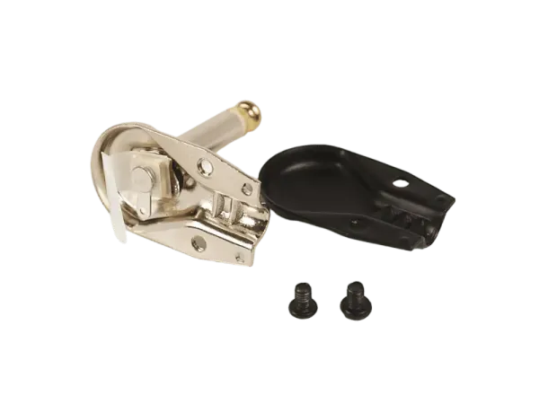 HICON J63MA05, Superflat Jack plug mono, angled, silver