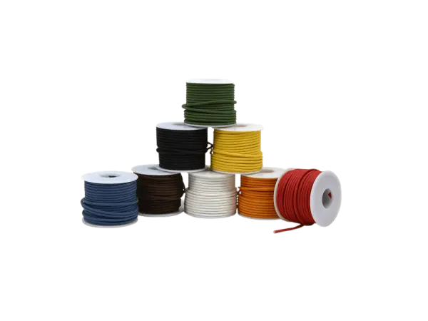 Cloth Wire stranded AWG #20 (0,52 mm²), red, 15,2 m