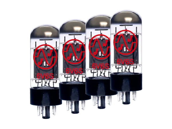 JJ 6V6 Red Labe - QUAD -  Double Mica