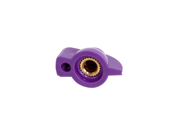 Knopf Chickenhead purple / lila