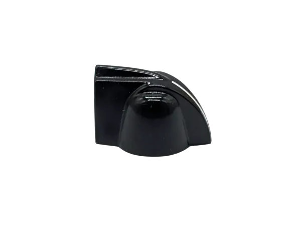 Knopf Chickenhead Mini schwarz, Riffelachse