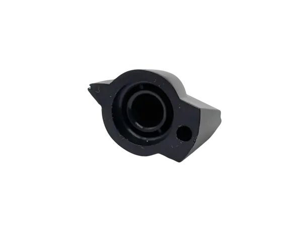 Knopf Chickenhead Mini schwarz, Riffelachse