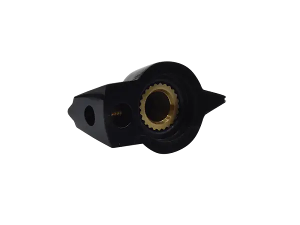 Knob Chickenhead Raised, black