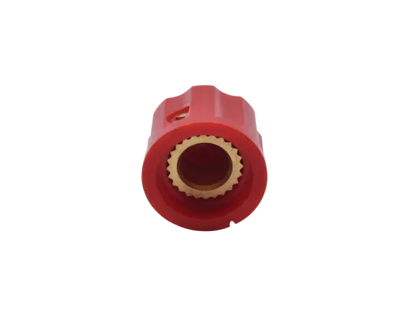 Knopf Synth Pointer rot