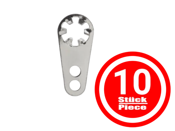 Zahnscheibe mit Lötöse M3, 10 Stück