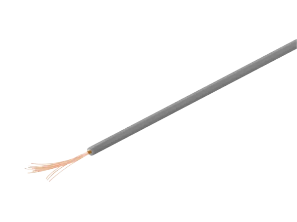 Hookup Wire 0,14 mm², flexible, gray, 10 m