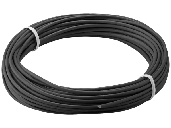 Hookup Wire 0,14 mm², flexible, black, 10 m