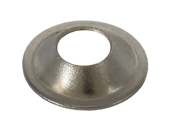 Decorative Washer Fender style, silver, small - Brown & Blond Era, pack of 12