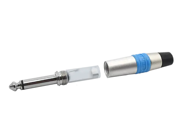 Rean NYS224C-0 6,3 mm (1/4")  phone plug, mono - blue