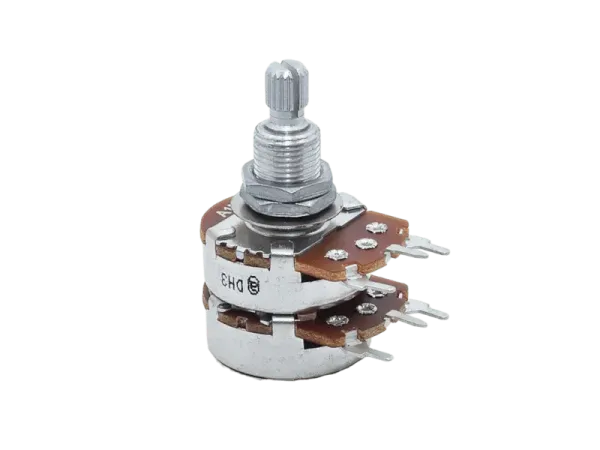 Potentiometer for Marshall JCM800, 1 MOhm log, Stereo