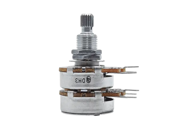 Potentiometer for Marshall JCM800, 1 MOhm log, Stereo