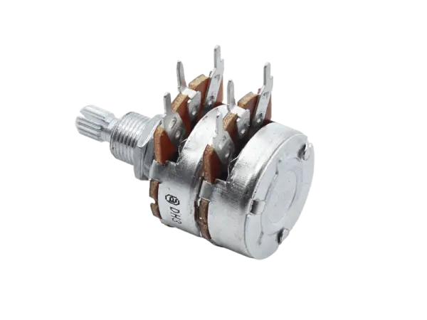 Potentiometer for Marshall JCM800, 1 MOhm log, Stereo