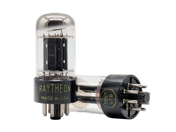 Raytheon 6SN7GTB - MADE IN USA - PAIR
