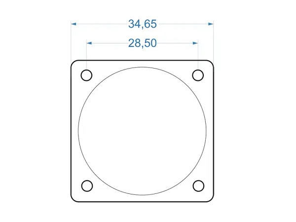 Retro Panel Meter 300 V AC