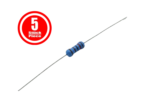 Metallfilmwiderstand 100k Ohm / 1 % / 0,5 W - 5er Packung