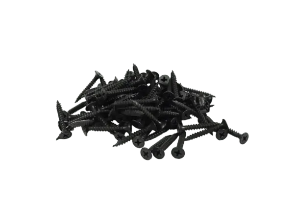 Holzschraube Kreuzschlitz 3.9x30 mm, schwarz, 100 Stück