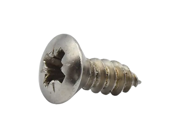 Linsensenkkopfschraube 4.2 x 13 mm, Silber, DIN 7983 / ISO 7051