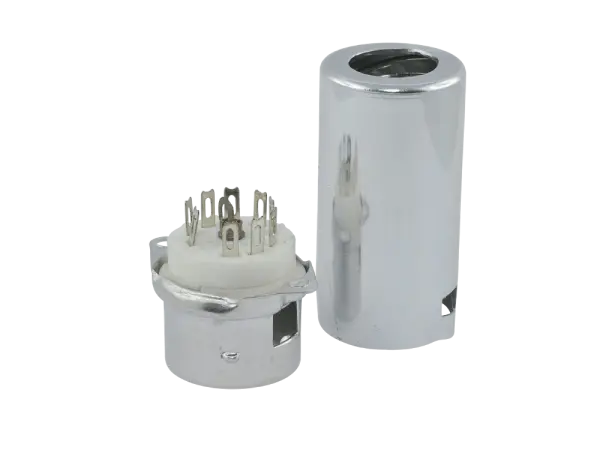 Socket Noval Ceramic, Chassis w/ Shield - Pack of 5