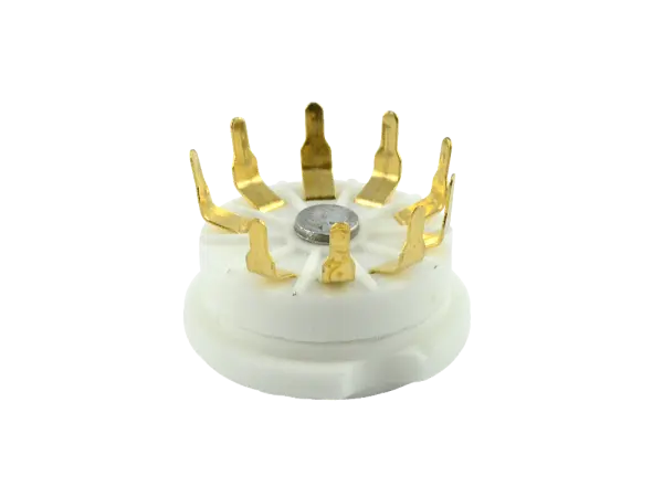 Sockel Noval Keramik Print, Gold, 2er Satz