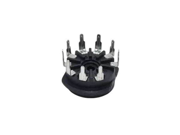 Socket Noval Belton, Print VTB9-PT, black