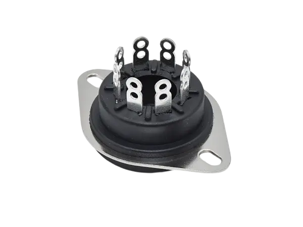 Socket Octal Belton, Chassis VTB8, black