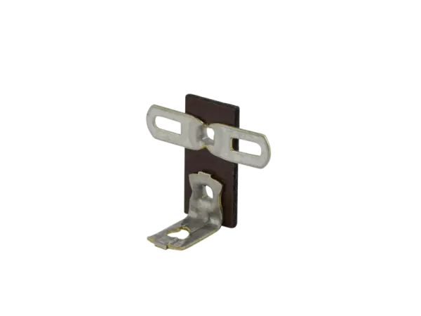 Lötleiste Keystone 458 1+1 Kontakte, stehend