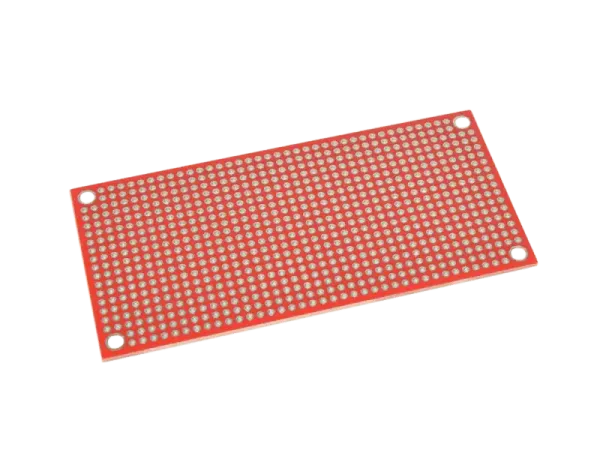 Tube-Town Universal Board 105 x 50 FR4, red
