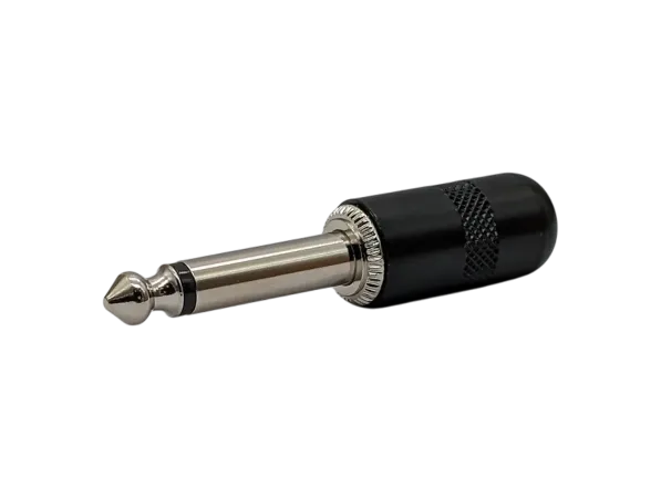 6,3 mm (1/4 Zoll) Klinkenstecker, mono, kurze Ausführung