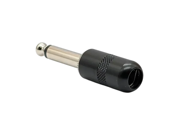 6,3 mm (1/4 Zoll) Klinkenstecker, mono, kurze Ausführung