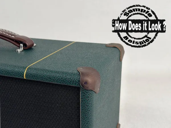 Tolex Marshall-Style Levant Grün / Emerald Bronco