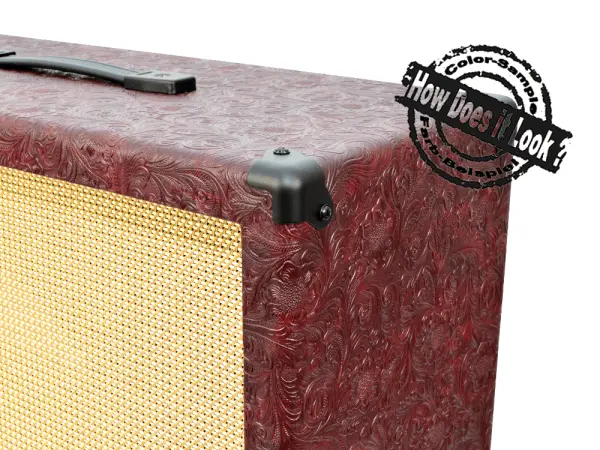 Tolex Tube-Town Western-Style Rotwein