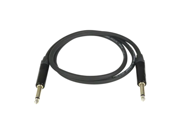 Speaker cable, 2 x 6,3 mm plug, 0,5 m - PREMIUM