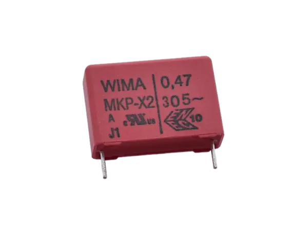 WIMA MKP X2 - 0,47µF / 305 VAC - Entstörkondensator