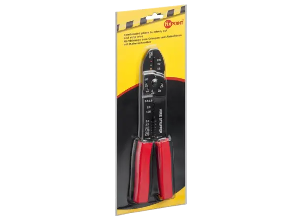 Crimpzange für isolierte und unisolierte Kabelschuhe
