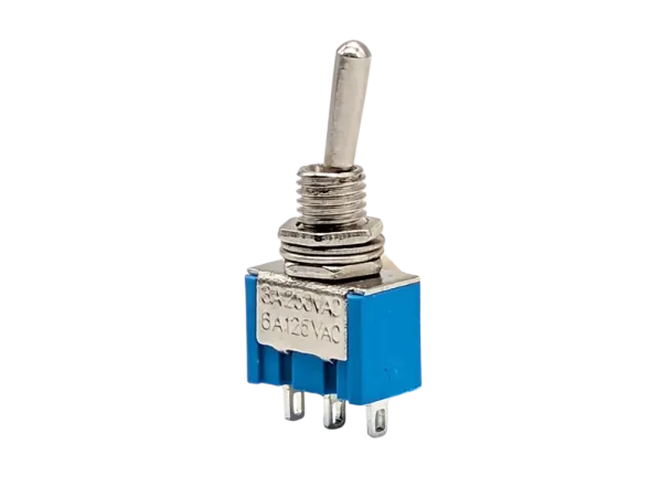 Miniatur-Kippschalter, 1-pol Wechsler EIN-AUS-EIN