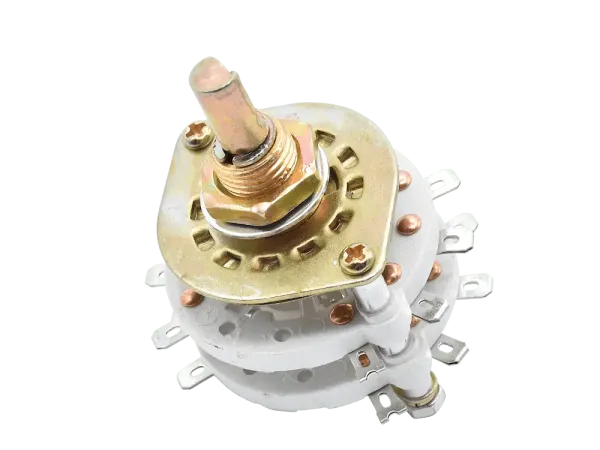 Drehschalter, offene Ausführung 1 Pol / 3 Pos - 3 A - Impedanzwahlschalter