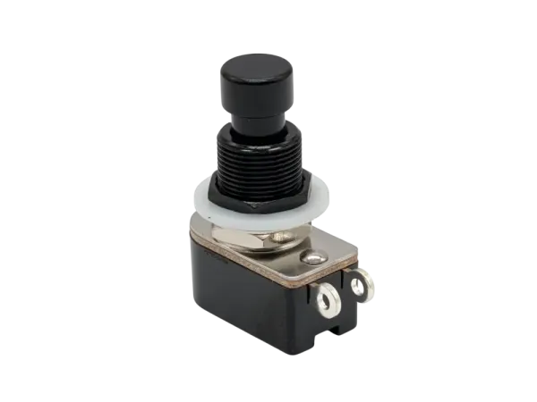 Fußtaster 1-Pol, AUS - (EIN) - schwarz