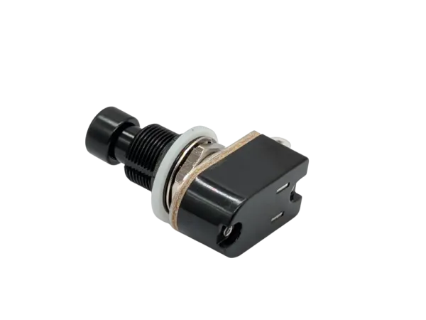 Fußtaster 1-Pol, AUS - (EIN) - schwarz