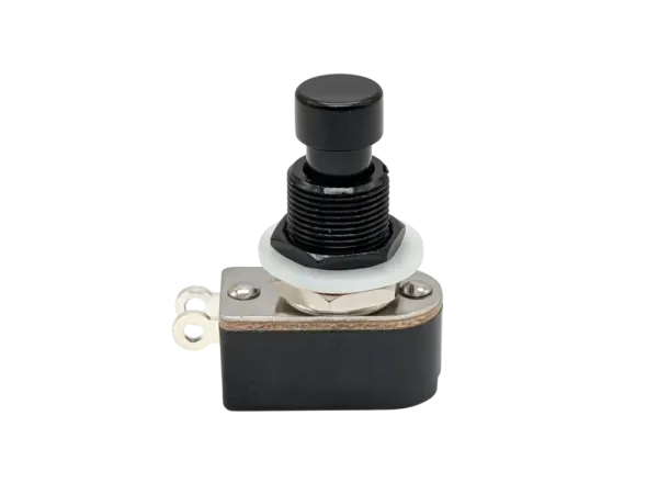 Fußtaster 1-Pol, AUS - (EIN) - schwarz